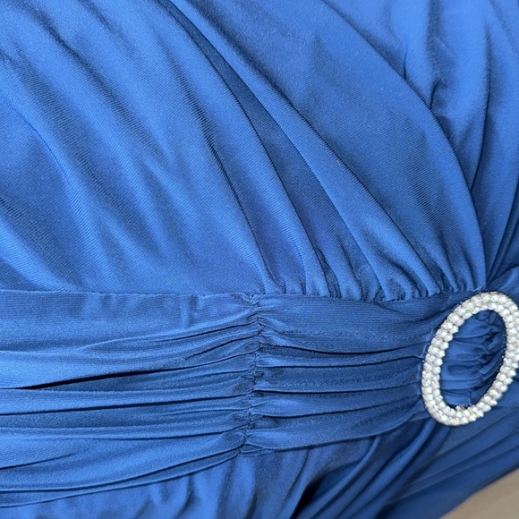 R&M Richards Dress w Rhinestone Buckle 14 - Picture 9 of 9